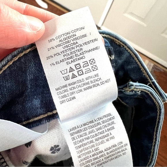 Lucky Brand Lolita Super Skinny Jeans Dark Wash High Rise Denim Pants Size 6 - Picture 14 of 15